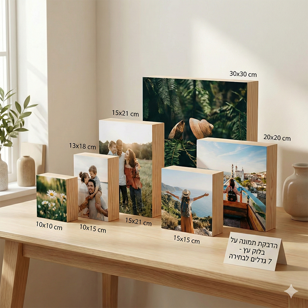 הדבקת עץ 10X10