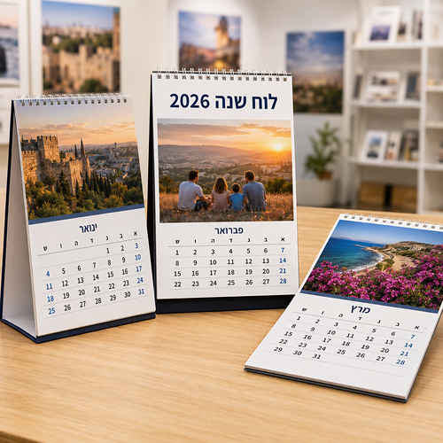 לוח שנה 12 A4
